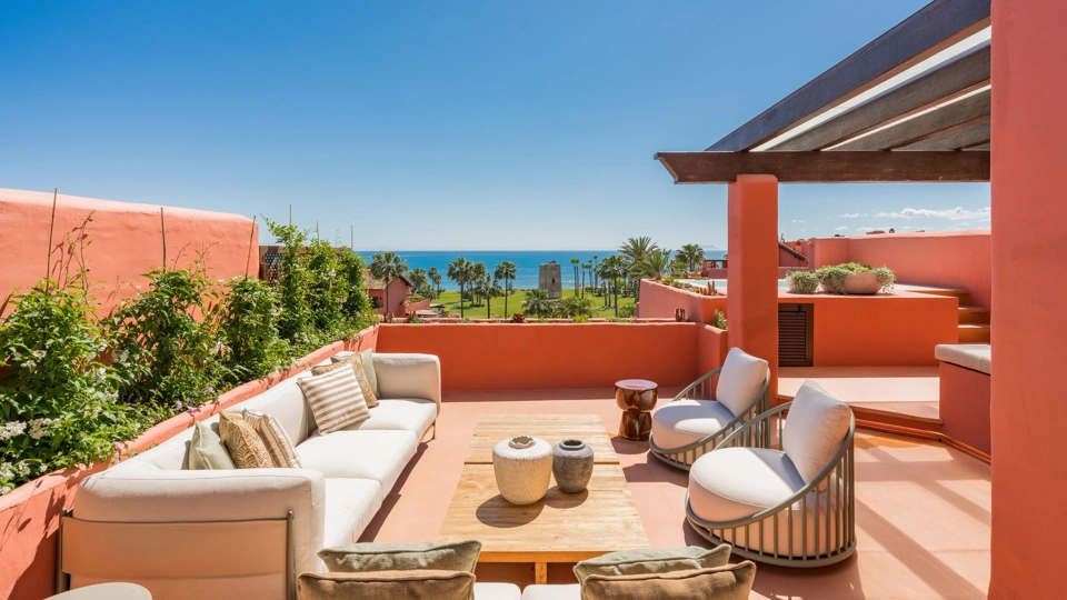 Atico Duplex en venta en New Golden Mile, Estepona Este