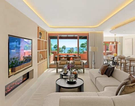 Duplex Penthouse for sale in New Golden Mile, Estepona East