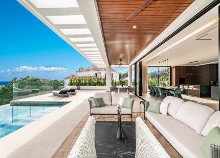 VILLA CONTEMPORÁNEA DE LUJO CON VISTAS PANORÁMICAS AL MAR EN EL MADROÑAL