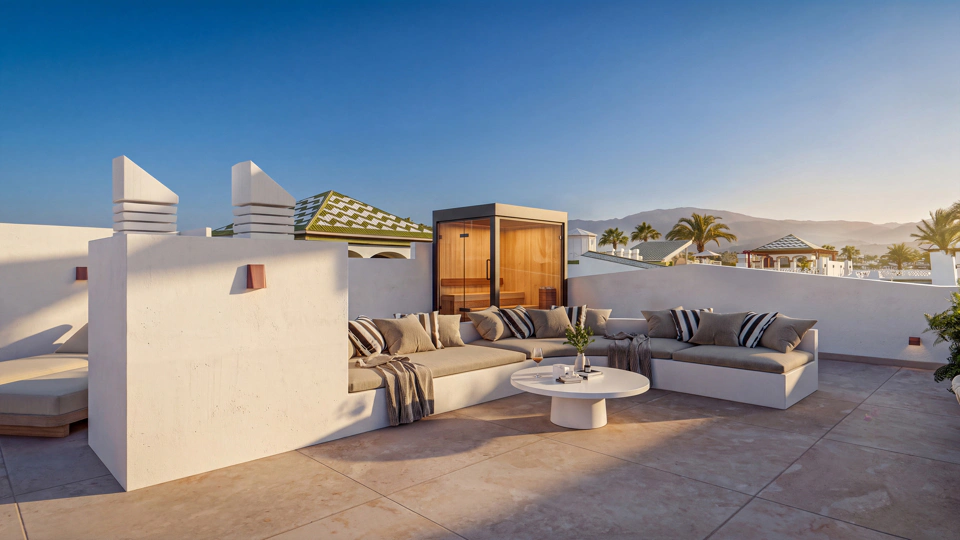Ático en venta en New Golden Mile, Estepona Este