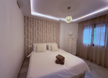 Modern 2-bedroom apartment in Puerto Banús, Marbella, ideal for holiday stays next to the port.