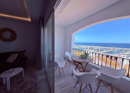 Modern 2-bedroom apartment in Puerto Banús, Marbella, ideal for holiday stays next to the port.