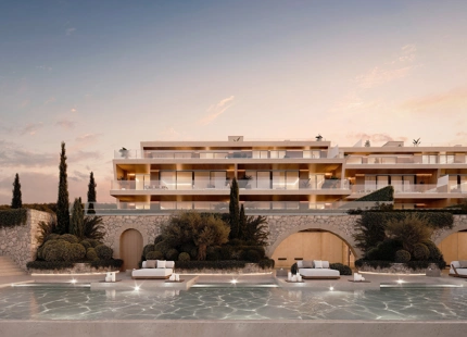NEW DEVELOPMENT APARTMENT WITH SEA VIEWS IN AN EXCLUSIVE GOLF RESORT