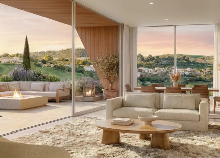 NEW DEVELOPMENT APARTMENT WITH SEA VIEWS IN AN EXCLUSIVE GOLF RESORT
