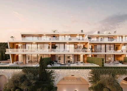 NEW DEVELOPMENT APARTMENT WITH SEA VIEWS IN AN EXCLUSIVE GOLF RESORT