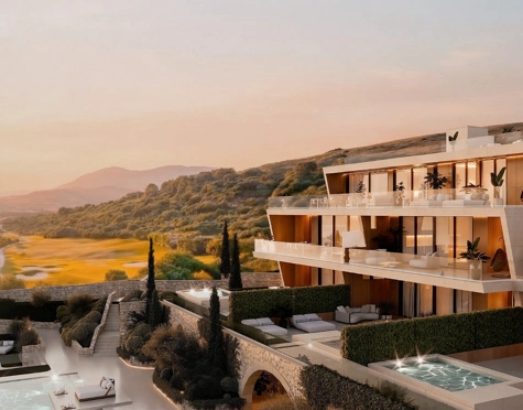 NEW DEVELOPMENT APARTMENT WITH SEA VIEWS IN AN EXCLUSIVE GOLF RESORT