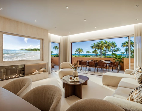 FULLY RENOVATED 3-BEDROOM APARTMENT ON THE NEW GOLDEN MILE, ESTEPONA