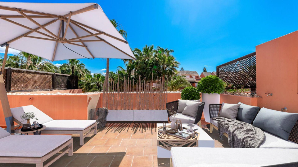Duplex Penthouse for short term rent in El Embrujo Playa, Marbella - Puerto Banus