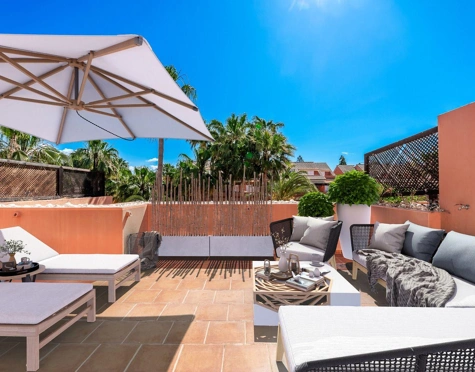Duplex Penthouse for short term rent in El Embrujo Playa, Marbella - Puerto Banus