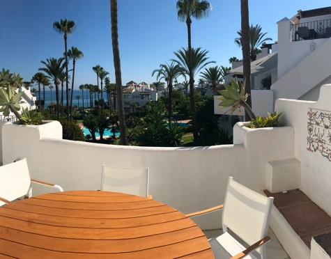 Atico Duplex en alquiler a corta temporada en Alcazaba Beach, Estepona East