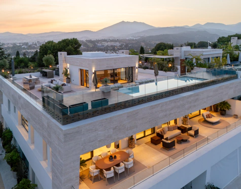 EXCLUSIVE DUPLEX PENTHOUSE ON THE GOLDEN MILE OF MARBELLA