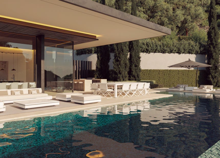 EXCEPTIONAL PLOT WITH CONTEMPORARY VILLA PROJECT