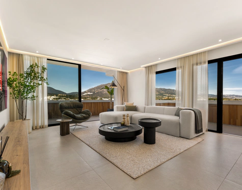 MODERN PENTHOUSE WITH PANORAMIC VIEWS