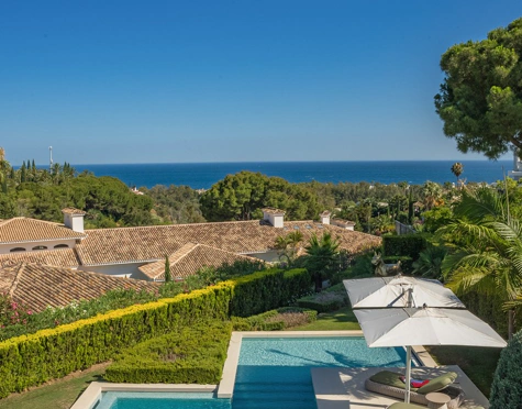 LUXURY SEA VIEW VILLA IN MARBELLA GOLDEN MILE