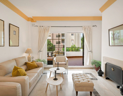 GARDEN VIEW APARTMENT IN NUEVA ANDALUCÍA