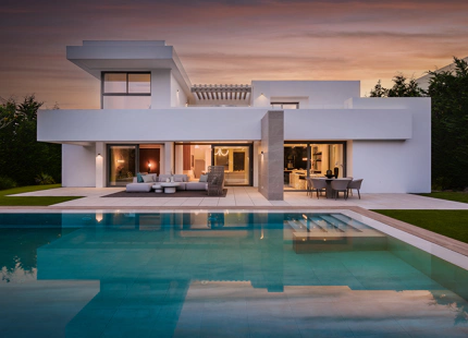 ELEGANTE VILLA CONTEMPORÁNEA CON 5 DORMITORIOS EN SUITE EN EL PARAÍSO, NEW GOLDEN MILE