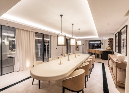 CONTEMPORARY VILLA WITH SPA, CINEMA AND GOLF VIEWS IN NUEVA ANDALUCÍA
