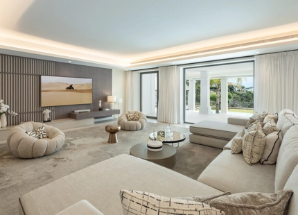 EXQUISITE ESTATE WITH PANORAMIC SEA VIEWS IN EL MADROÑAL