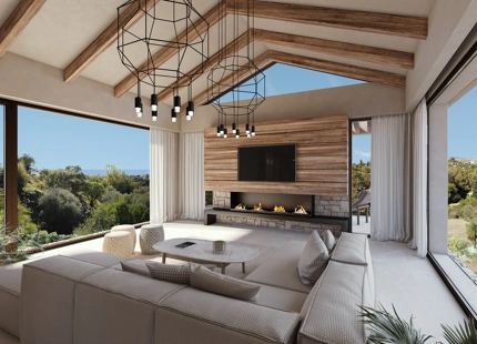 OFF-PLAN CONTEMPORARY VILLA WITH PANORAMIC VIEWS IN BENAHAVÍS