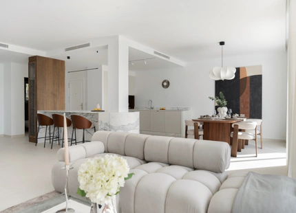 ELEGANT SCANDINAVIAN-INSPIRED PENTHOUSE WITH PANORAMIC SEA VIEWS