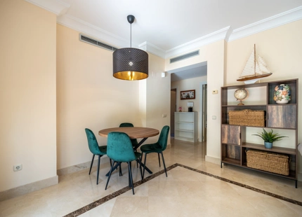 Jardín Apartamento en Alcazaba Playa