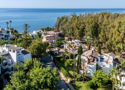 Jardín Apartamento en Alcazaba Playa