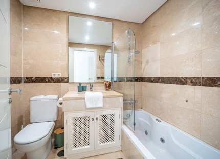Jardín Apartamento en Alcazaba Playa
