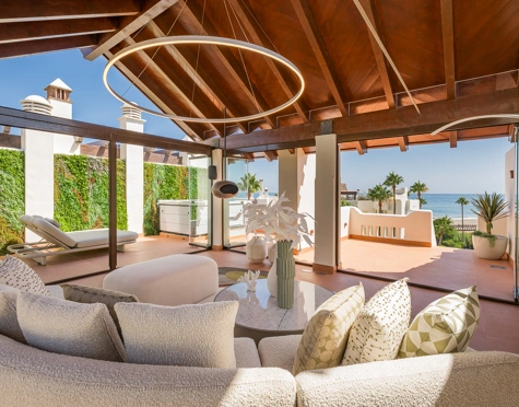 Ático en venta en Bahía del Velerín, Estepona East