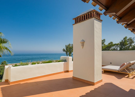 ÁTICO DE LUJO TOTALMENTE RENOVADO CON VISTAS AL MAR EN BAHÍA DEL VELERÍN