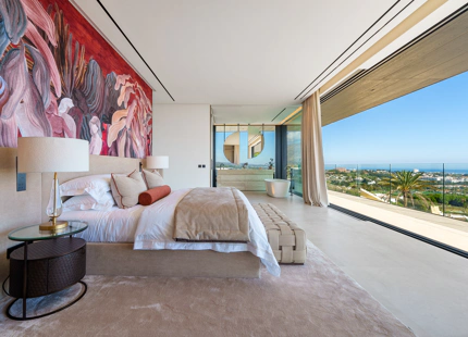 ARCHITECTURAL MASTERPIECE WITH PANORAMIC VIEWS IN EL HERROJO ALTO