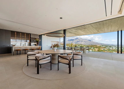 ARCHITECTURAL MASTERPIECE WITH PANORAMIC VIEWS IN EL HERROJO ALTO