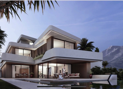 PROYECTO DE VILLA DE LUJO LLAVE EN MANO EN VENTA EN XARBLANCA, MARBELLA