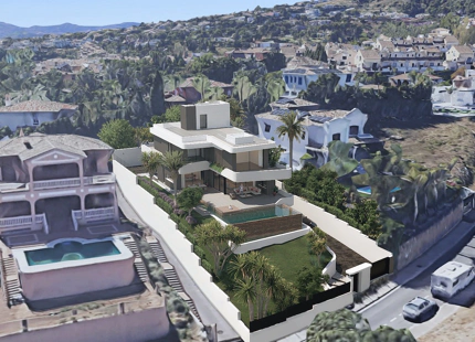 PROYECTO DE VILLA DE LUJO LLAVE EN MANO EN VENTA EN XARBLANCA, MARBELLA