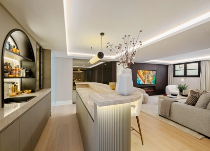 MODERN MEDITERRANEAN VILLA WITH PANORAMIC SEA VIEWS IN LA QUINTA