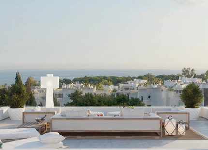 PROYECTO DE VILLA CONTEMPORÁNEA EN VENTA EN LA MILLA DE ORO DE MARBELLA