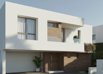 PROYECTO DE VILLA CONTEMPORÁNEA EN VENTA EN LA MILLA DE ORO DE MARBELLA