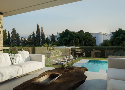 PROYECTO DE VILLA CONTEMPORÁNEA EN VENTA EN LA MILLA DE ORO DE MARBELLA