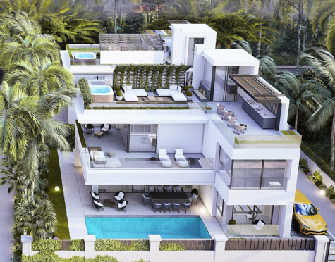 Villa en venta en Rio Verde, Marbella Golden Mile