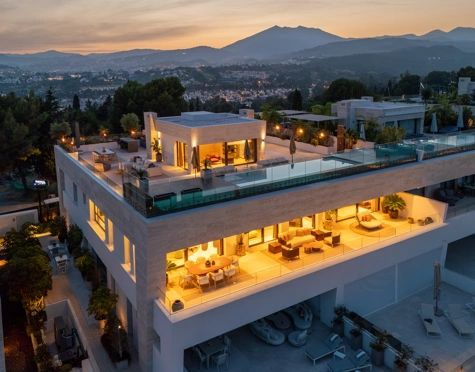Duplex Penthouse for sale in Marbella Golden Mile