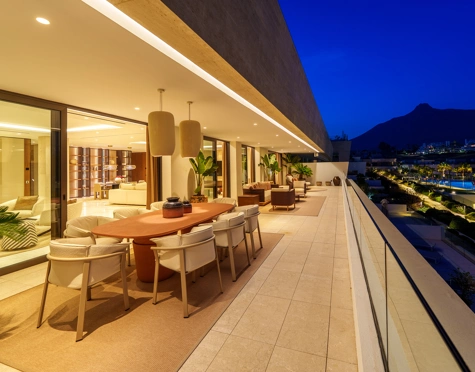 Duplex Penthouse for sale in Marbella Golden Mile