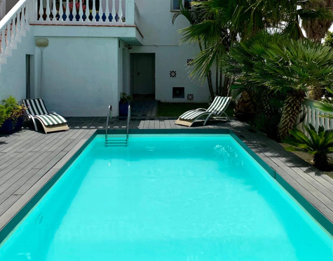 PART OF A VILLA WITH TWO INDEPENDENT APARTMENTS AND HEATED POOL IN MIJAS