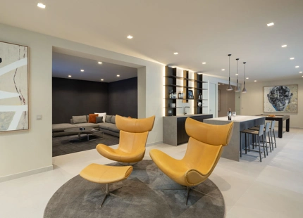 CONTEMPORARY LUXURY VILLA WITH PANORAMIC SEA VIEWS FOR SALE IN LOS FLAMINGOS, BENAHAVIS