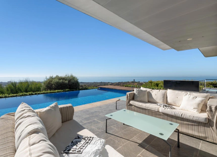 CONTEMPORARY VILLA WITH PANORAMIC SEA AND MOUNTAIN VIEWS IN LOS ALTOS DE LOS MONTEROS