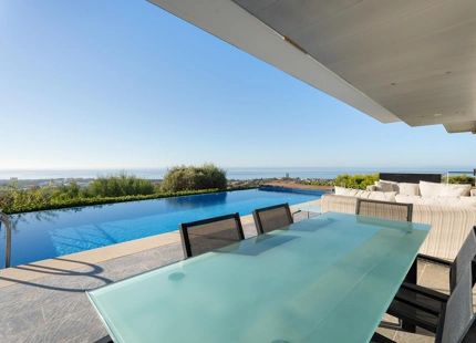 CONTEMPORARY VILLA WITH PANORAMIC SEA AND MOUNTAIN VIEWS IN LOS ALTOS DE LOS MONTEROS