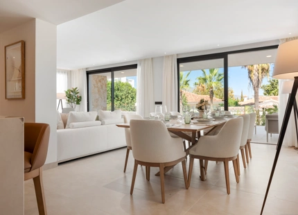 VILLA MEDITERRÁNEA CONTEMPORÁNEA CERCA DEL CLUB DE GOLF GUADALMINA Y LA PLAYA