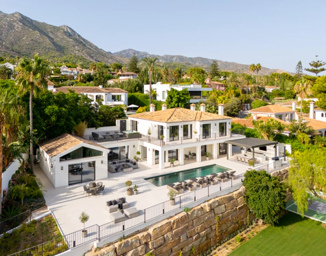 Villa en venta en Marbella Golden Mile