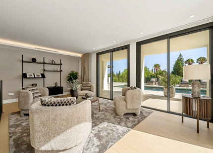 RESIDENCIA ELEGANTE TOTALMENTE RENOVADA EN LA MILLA DE ORO