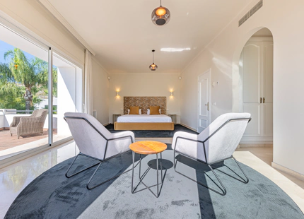 ELEGANT FRONTLINE GOLF VILLA WITH TIMELESS ANDALUSIAN CHARACTER IN LA QUINTA