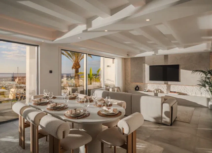 FRONTLINE MARINA DUPLEX PENTHOUSE WITH PANORAMIC VIEWS FOR SALE IN PUERTO BANUS