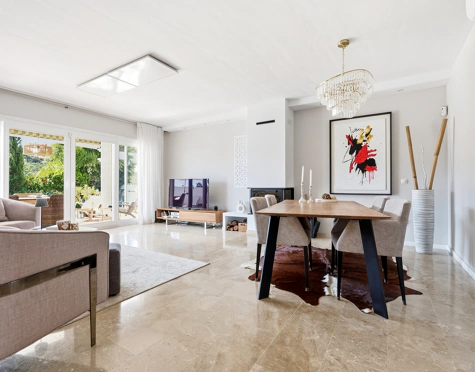 SOUTH-FACING FAMILY VILLA WITH PRIVATE POOL IN MIJAS COSTA